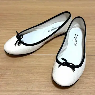 Lepetto/레페토 산드리옹 발레 슈즈 플랫 화이트 계열 38