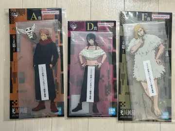 덤 포함 주술회전 제일복권 아크릴 스탠드 A상 D상 F상 묶음 판매