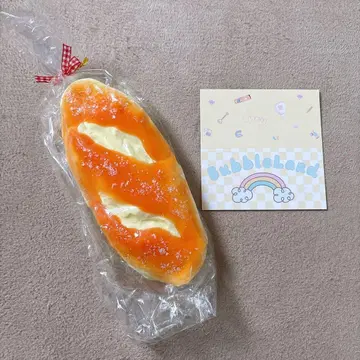 BubbleLand 버블랜드 스퀴즈 하얀 가루 프랑스빵 가루 포함