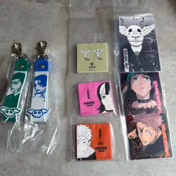 주술회전 제일복권 퐁당 참 마그넷 세트