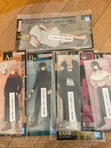 제일복권 주술회전 아크릴 스탠드 A/B/C/D/F상 덤 포함