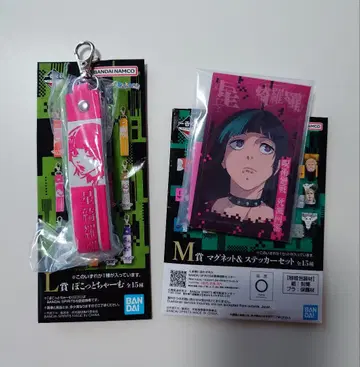 주술회전 이치방쿠지 호시 키라라 키링 마그넷 & 스티커 세트