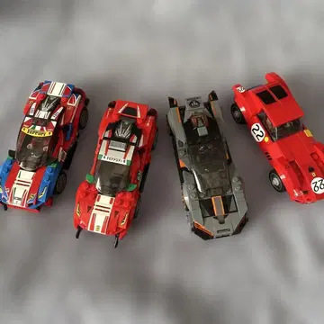 레고 블록 페라리 488 GTB 등 4대 세트