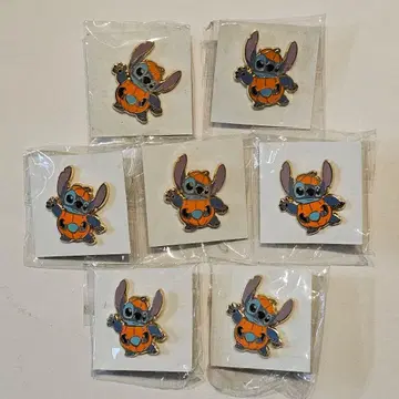 디즈니 릴로&스티치 스티치 오리지널 핀 배지 7개