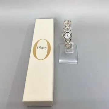 새상품급 단종 오브레이 Obrey 손목시계 은견고 실버925 머신메이드