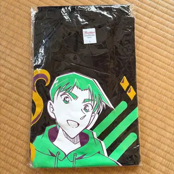 명탐정 코난 T셔츠 하인성(핫토리 헤이지) L 사이즈 블랙