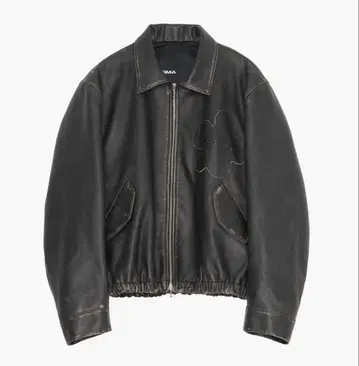 Forma Flower Leather Bomber