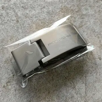 PORSCHE 각인 메탈 머니클립