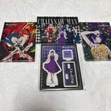 체인소 맨 아크릴 블록, 아크릴 스탠드 묶음 판매