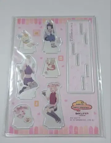 NARUTO 산리오 아크릴 디오라마 아크릴 스탠드 사쿠라 히나타 이노