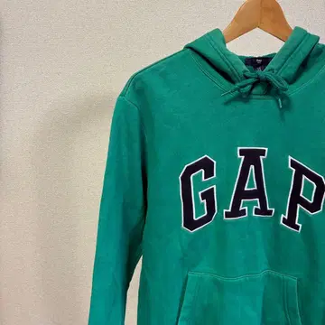 GAP 갭 그린 후드티 로고