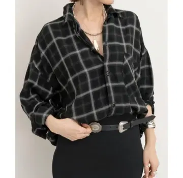 라빠르망 [ REMI RELIEF ] 체크 2 웨이 셔츠