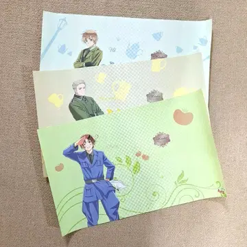 헤타리아 북커버 이탈리아, 독일, 영국 3매 세트