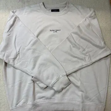 백 넘버 슬로우 데일리 라이프 맨투맨 X-LARGE