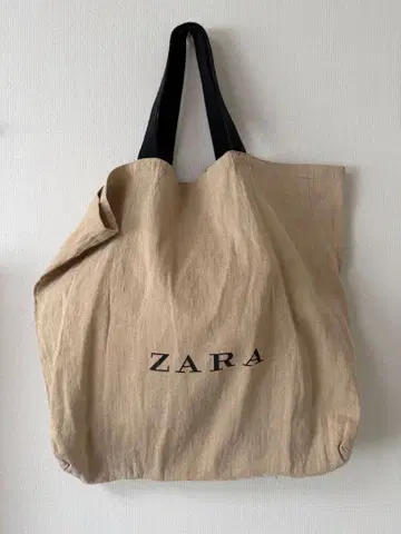 ZARA 주트 백