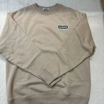 t.A.I. 베이지 AUSOME 로고 트레이닝복 M
