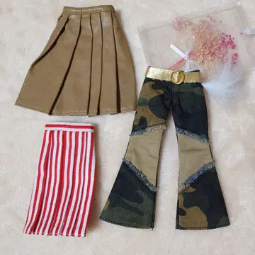 리카짱 캐슬 22cm 사이즈 아웃핏 하의 묶음 판매