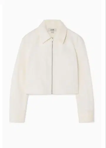 COS 화이트 크롭 자켓