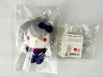 새상품 미사용 한정판 에반게리온 x 헬로키티 콜라보 나기사 카오루