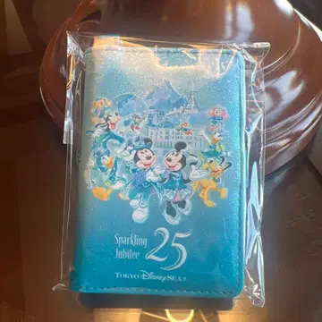 [ 새상품 ] 도쿄디즈니씨 25주년 카드키&키케이스 미라코스타