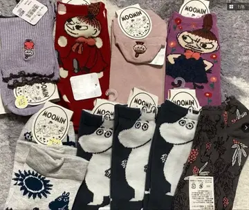 MOOMIN 무민 양말 삭스 9족 묶음 판매