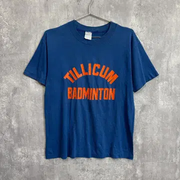 새상품급 HEP-T 빈티지 80s 네이비 티셔츠 FREE SIZE