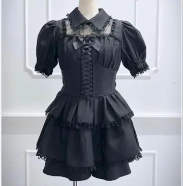 NOEMIE 티어드 레이스업 셋업