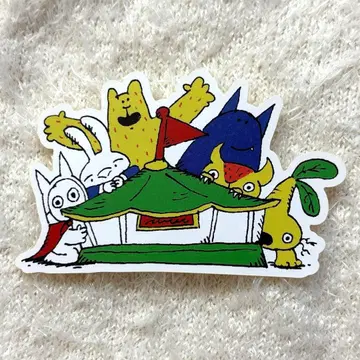 04 Limited sazabys 포리미 스티커 무도관