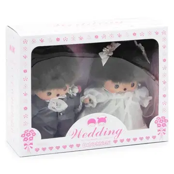 미개봉 새상품 몬치치 베이비치치 웨딩 봉제 인형 세트 세키구치