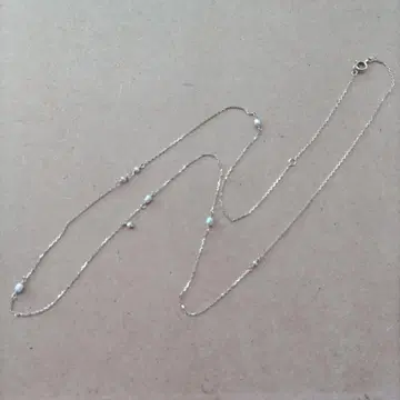 agete 아가트 펄 롱 목걸이 체인
