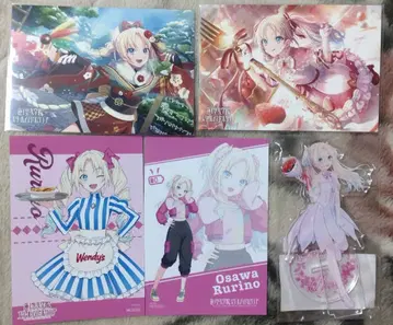 러브 라이브! 하스노소라 오오사와 루리노 아크릴 스탠드 브로마이드 세트