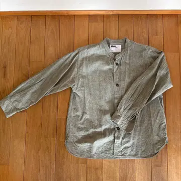 MHL, 올리브색 S 사이즈 긴팔 셔츠