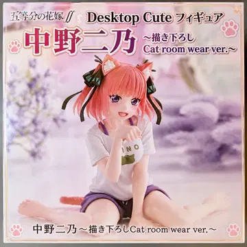 5등분의 신부 나카노 니노 고양이 귀 피규어 박스 포함