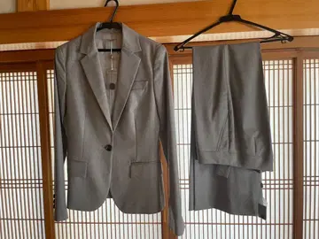 띠어리 럭스 수트 셋업 그레이 미사용 새상품