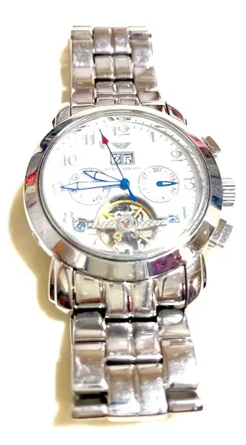 ROYAL ARMANY 로얄 아르마니 자동 와인딩 손목시계 스켈레톤