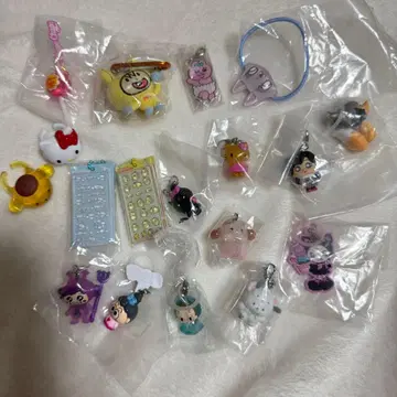 봉봉 드롭 미니 참 메지루시 액세서리 등 묶음 판매 18점