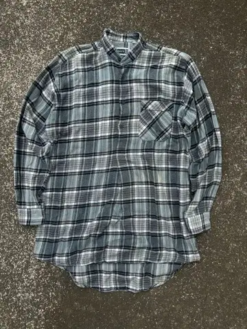 80년대~ 네덜란드제 그랑파 셔츠 유로 빈티지 보로