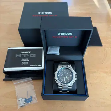 G-SHOCK MASTER OF G 실버 블랙 MT-G