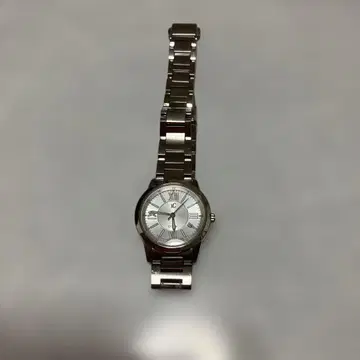 시티즌 XC 실버 스테인리스 스틸 아날로그 시계