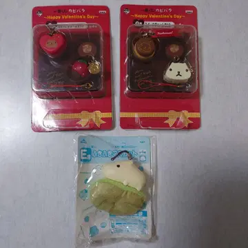 카피바라 씨 제일복권 스위트 참 세트 후키후키 마스코트 화이트 씨