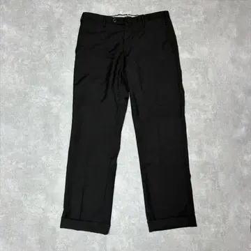 INCOTEX 슬랙스 1JT035 울 블랙