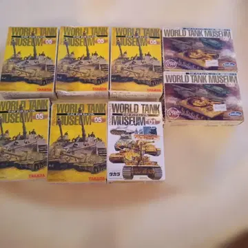 월드 탱크 뮤지엄 8 세트 미개봉 새상품