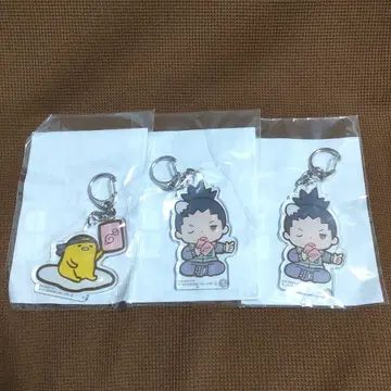 산리오 NARUTO 아크릴 참 3세트 구데타마 시카마루 x 2