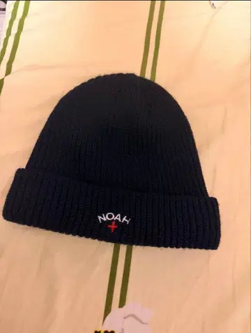 NOAH 네이비 니트 모자