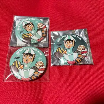 하이큐 J-WORLD 부활절 2018 캔뱃지 이와이즈미