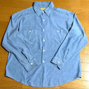 70s BIG YANK 샴브레이 셔츠 (미국)