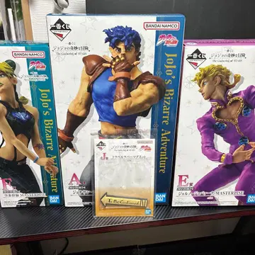 죠죠 제일복권 피규어 A상 조나단 E상 죠르노 F상 죠린