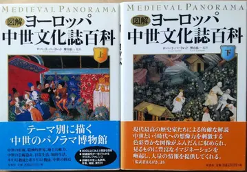 도해 유럽 중세 문화지 백과 상하권 세트 원서방