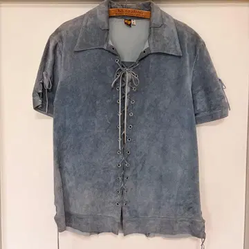 80's 빈티지 스웨이드 레이스업 자켓