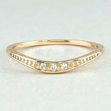 Silver925 큐빅 지르코니아 반지 17호 새상품급